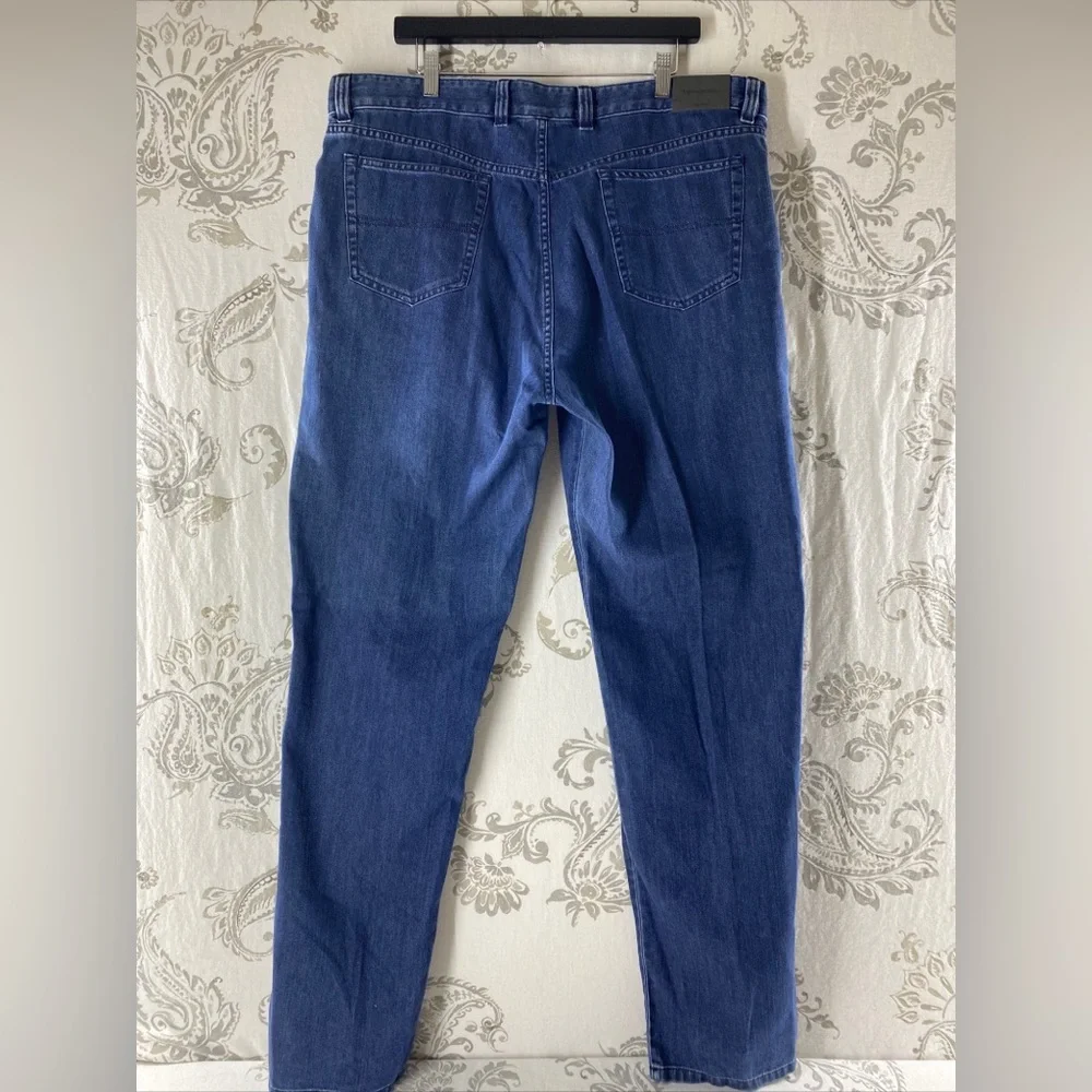 ERMENEGILDO ZEGNA COTTON‎ & SILK JEANS 42 X 35 MADE in ITALY